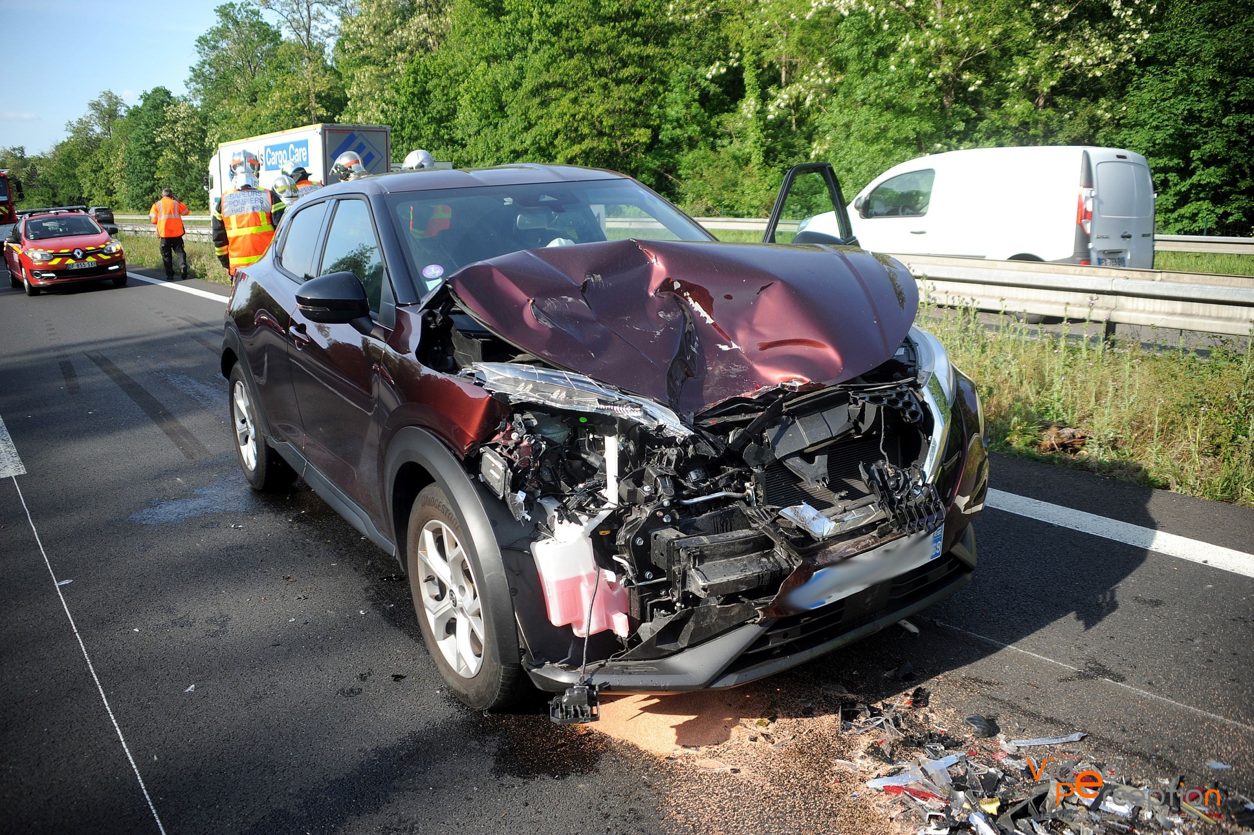 Faits divers. Colmar : contre une voiture de gendarmerie